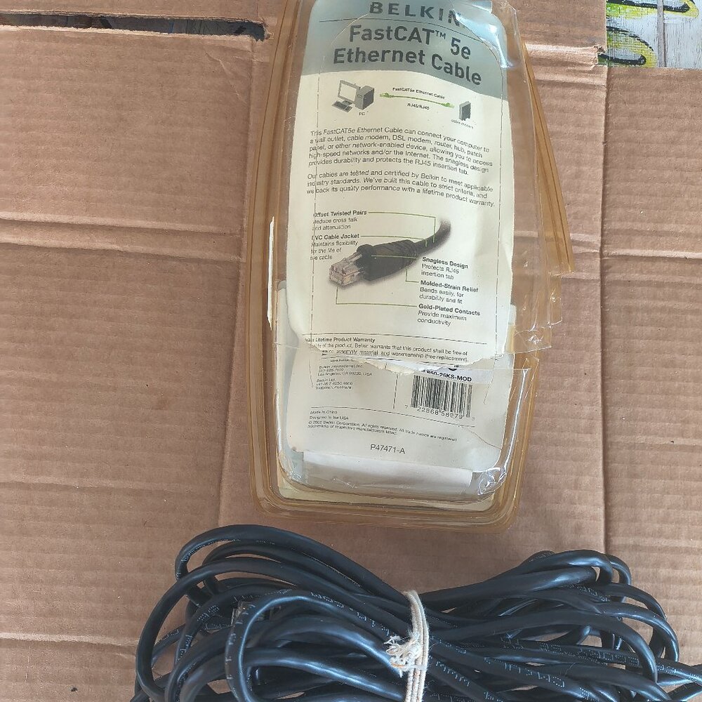 Belkin Ethernet Computer, Laptop Cable